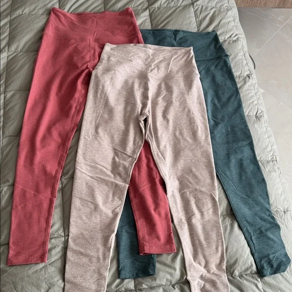 Set of Three High-Waisted Leggings from Beyond Yoga - Picture 1 of 5